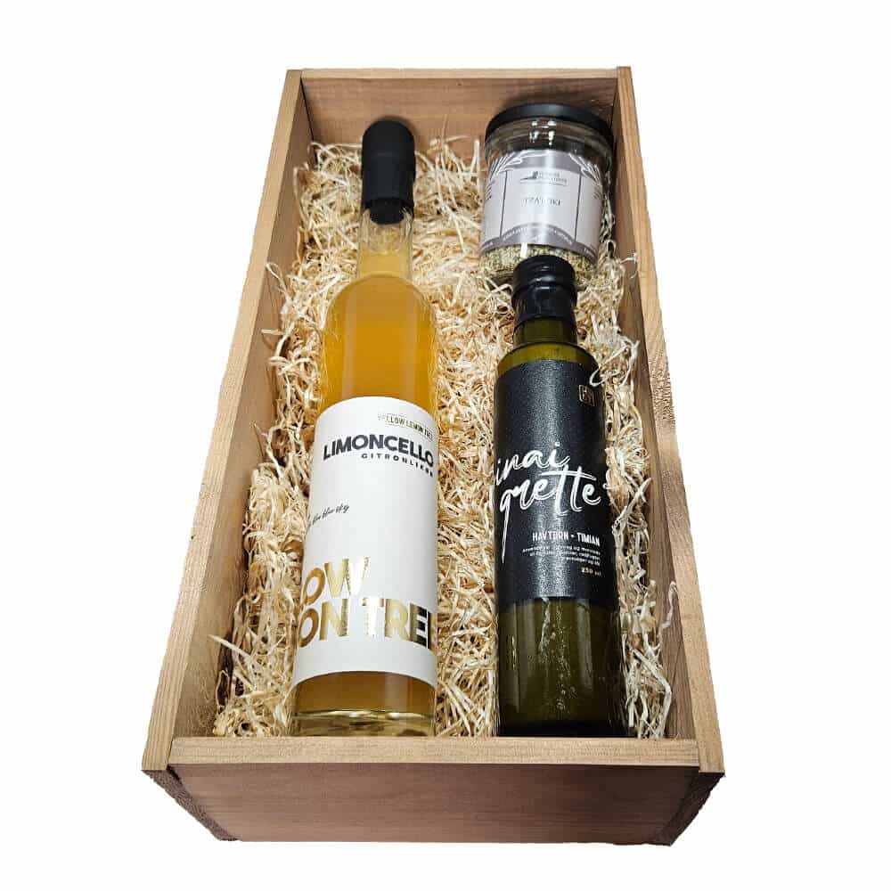 Limoncello & Tapas – Eksklusiv Gavekurv med Sommerstemning