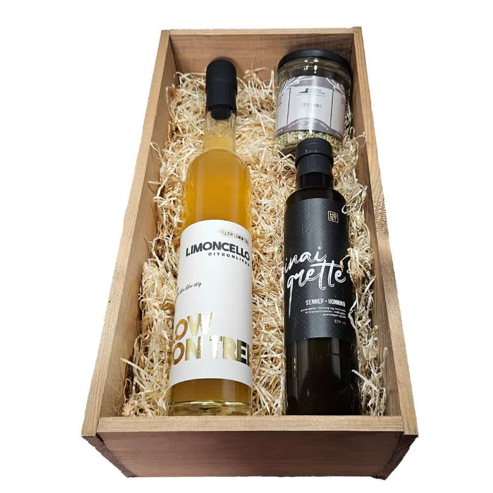 Limoncello & Tapas – Gavekurv med Smag og Sommerstemning